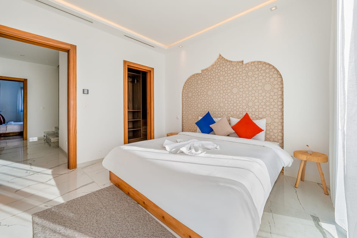 Private suite at the Marrakech retreat villa